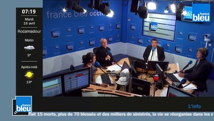 France Bleu Occitanie Matin du mardi 16 avril 2019