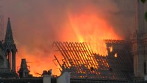 파리 노트르담 대성당 화재...첨탑과 지붕 붕괴 / YTN