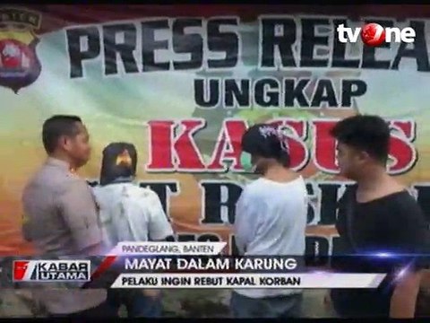 Polisi Tangkap 2 Pelaku dalam Kasus Mayat Dalam Karung
