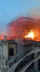 BREAKING: Exclusive footage of Notre Dame Cathedral fire