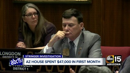 Arizona House spent 47,000 in first month of David Stringer investigation