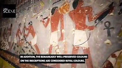 New archaeological discovery in Saqqara, Egypt:  An exceptionally painted tomb of a fifth Dynasty dignitary named  Khuwy