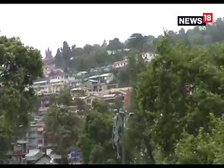 नैनीताल में तेज आंधी के साथ मौसम ने ली करवट