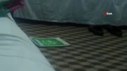 Elektrik kablosunu kemiren fare elektriğe kapıldı