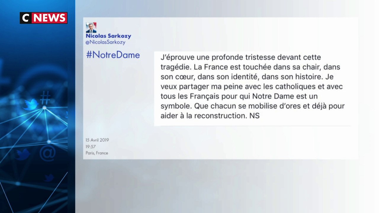 Incendie à Notre-Dame de Paris : les réactions