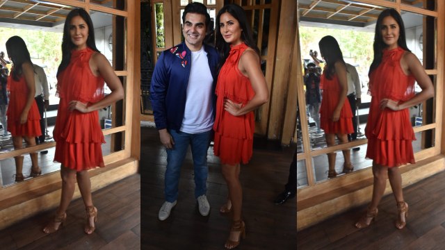 Katrina Kaif looks pretty during Arbaaz Khan's chat show; Watch video | FilmiBeat