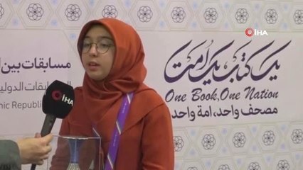 Türk Hafız Feyza Nergiz, Kur'an-ı Kerim Yarışmasında Dünya İkincisi Oldu