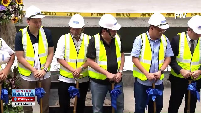 Track laying at installation ng electro-mechanical system, isinagawa sa LRT-2 Masinag extension