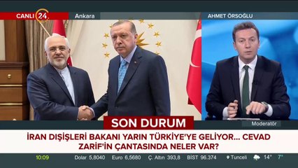 Cevad Zarif yarın Türkiye'ye geliyor