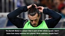 Bale's limited minutes are solely tactical - Zidane