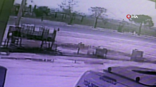 34 kişinin yaralandığı otobüs kazası saniye saniye kamerada