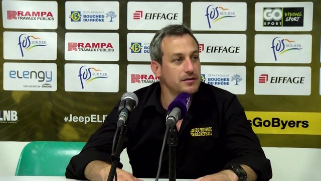 Rémi Giuitta coach de Fos Provence Basket