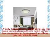 Horisun ETL Listed Dimmable LED Flush Mount Ceiling Light 100W Incandescent Bulbs