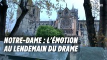 Incendie de Notre-Dame : l'émotion au lendemain du drame