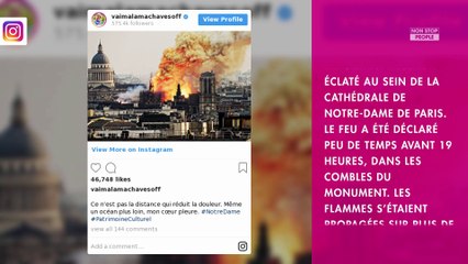 Incendie de Notre-Dame : la proposition lunaire de Donald Trump fait réagir