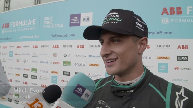 Formula E GEOX Rome E-Prix Mitch Evans Reaction