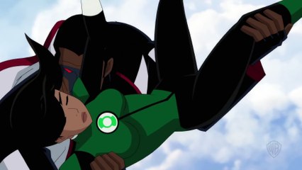 Justice League vs. The Fatal Five - Movie Clip - Battle In the Sky