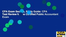 CPA Exam Secrets, Study Guide: CPA Test Review for the Certified Public Accountant Exam