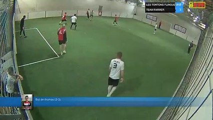 But de thomas (3-3) - LES TONTONS FLINGUEURS  Vs TEAM FARMER  - 15/04/19 20:00 - LIGUE 2