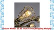 6 Lights Industrial Cage Pipe Pendant LightLITFAD Retro Rustic Iron Brass Metal Vintage