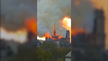 Los famosos, desolados por el incendio de Notre Dame