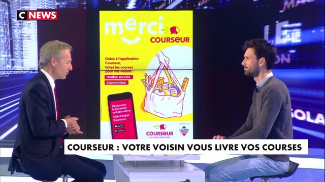 COURSEUR : votre voisin vous livre vos courses