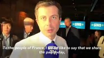 Pete Buttigieg Speaks On Notre Dame Cathedral Fire In French: We Share The Pain