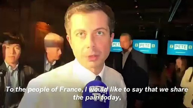 Pete Buttigieg Speaks On Notre Dame Cathedral Fire In French: We Share The Pain