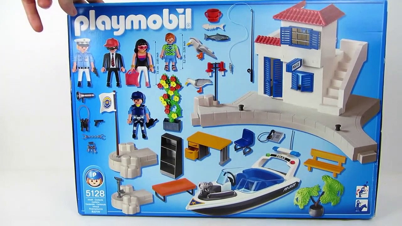 Playmobil Police: Capitainerie poste de Police avec Boot & Gangster déballage | Gertie S. Bresa