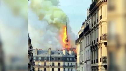 Así se quemó Notre Dame: todas las imágenes del dramático incendio