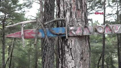 Antalya Tazı Kanyonu'nda Tehlikeli Poz