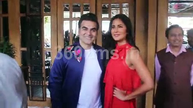 Katrina Kaif Spotted with Arbaaz Khan For His Chat Show Pinch