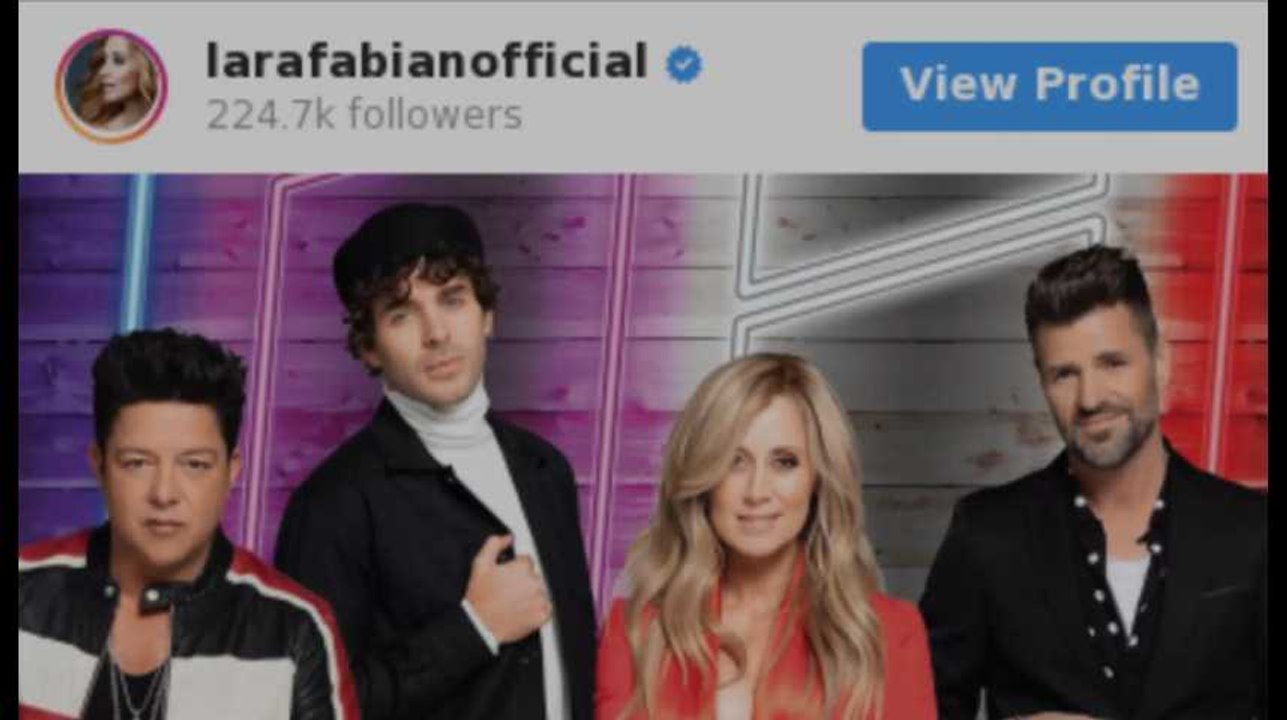 Lara Fabian subjugue ses fans dans The Voice Québec