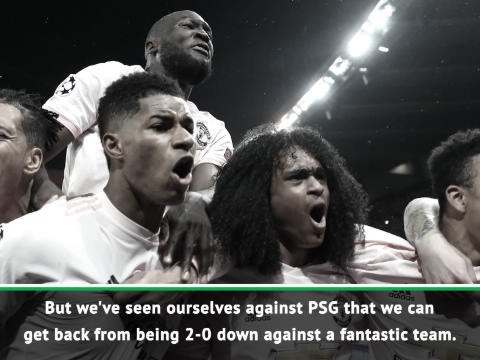 Belief is massive but won't be enough - Solskjaer