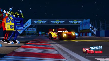 Cars 3 Lightning Mcqueen vs Bubba Wheelhouse Racing Compilation
