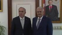 İstanbul- Binali Yıldırım Fatih Belediyesi'ni Ziyaret Etti