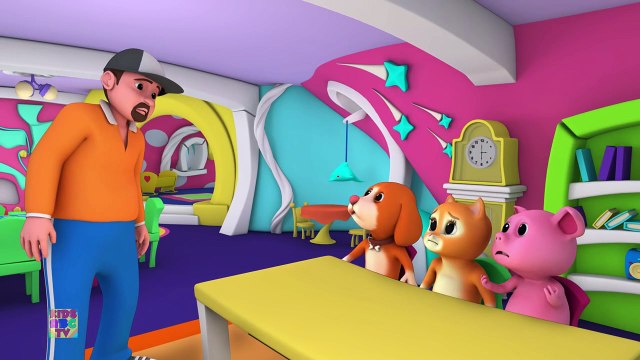 One Two Buckle My Shoe Preschool Nursery Rhymes For Children Cartoon Videos by Kids ABC tv