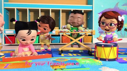 The More We Get Together - CoCoMelon Nursery Rhymes & Kids Songs