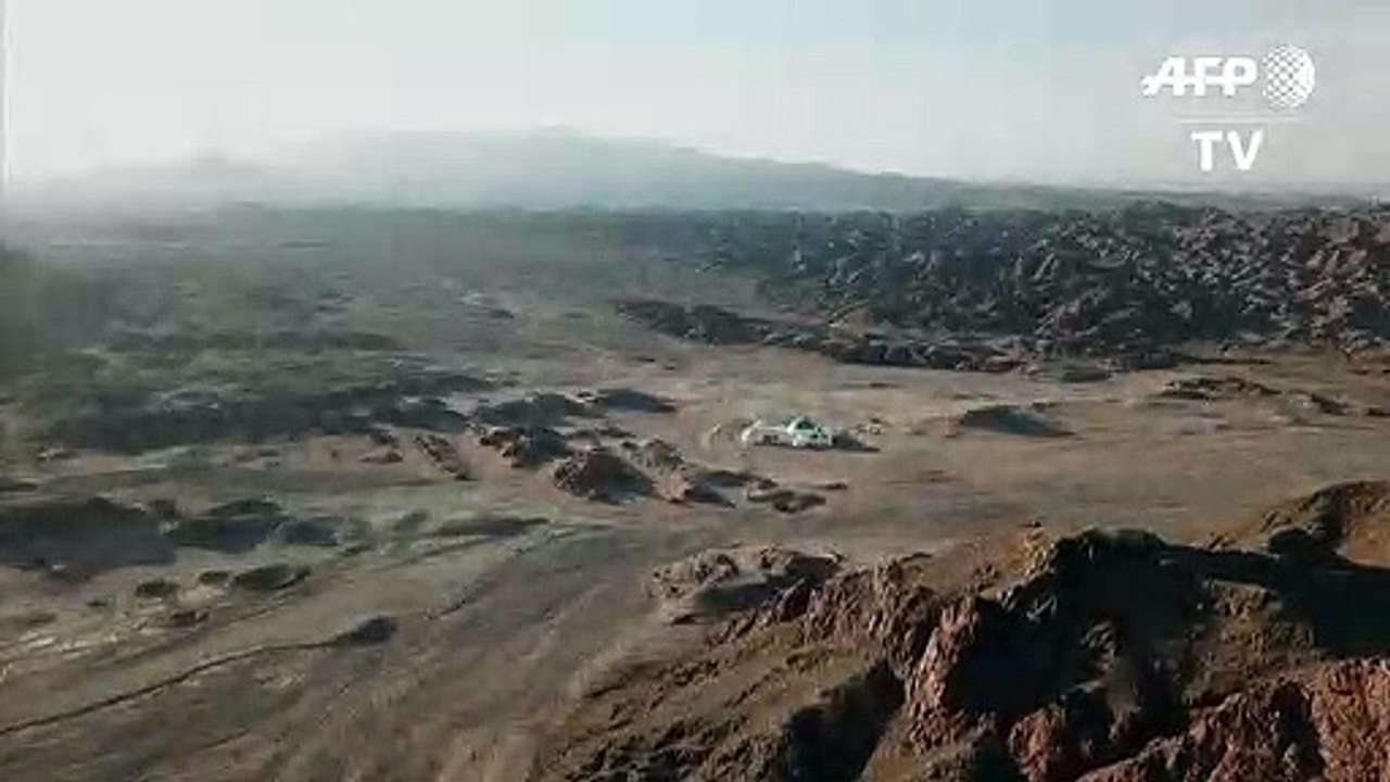 Leben wie auf dem Mars in Chinas Wüste