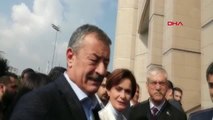 İstanbul- Canan Kaftancıoğlu İl Seçim Kurulu'na Geldi