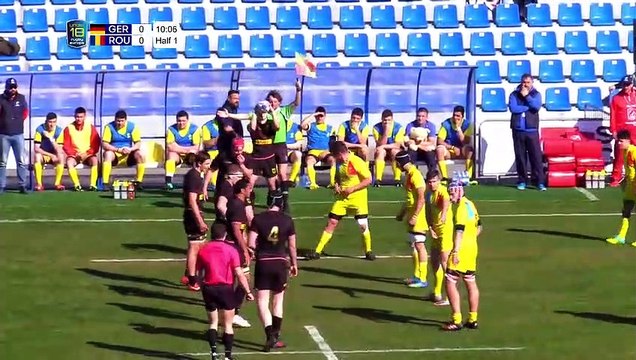 REPLAY GERMANY / ROMANIA - RUGBY EUROPE U18 CHAMPIONSHIP 2019 - KALININGRAD