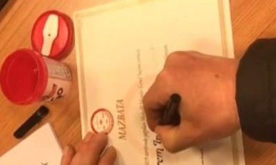 Ekrem İmamoğlu'nun mazbatası böyle hazırlandı!