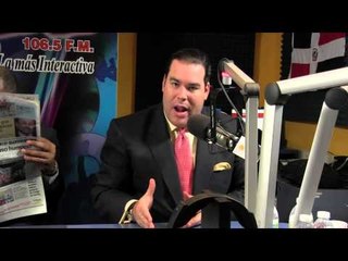 Victo Gomez Casanova habla experiencia asoc. dominicana de ciegos en Elsoldelamañana