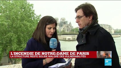 Notre-Dame - Pierre Chomette de l'UNSFA "L'Architecture n'est jugée que par le temps"