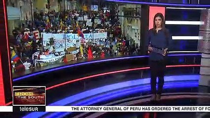 Ecuadorean Police Violently Repress Large Anti-government Protest