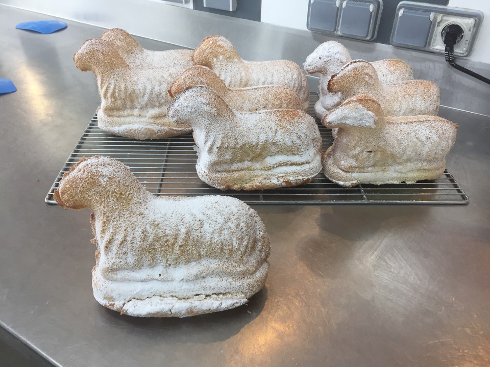 Pour Pâques, un nouveau "Lammele" à base d'oran...
