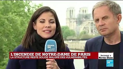 Incendie de Notre-Dame : les premières images de l'intérieur