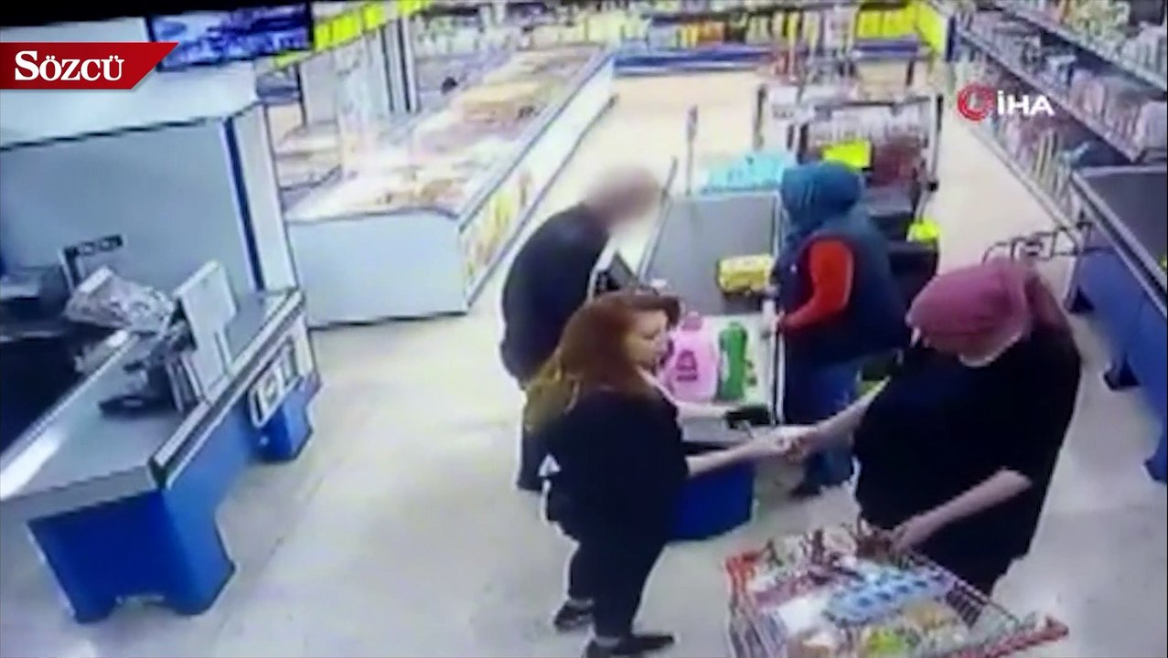 Yere düşen parasını alan kişiden şikayetçi oldu