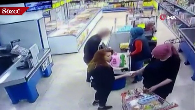 Yere düşen parasını alan kişiden şikayetçi oldu