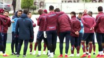 Trabzonspor, Evkur Yeni Malatyaspor maçı hazırlıklarını sürdürdü